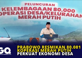 Prabowo Resmikan 80.081 Koperasi Merah Putih, Perkuat Ekonomi Desa