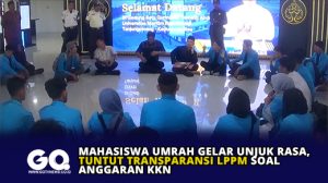 Mahasiswa Umrah Gelar Unjuk Rasa, Tuntut Transparansi LPPM Soal Anggaran KKN
