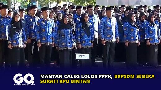 Mantan Caleg Lolos PPPK, BKPSDM Segera Surati KPU Bintan