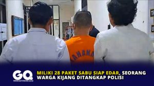Miliki 28 Paket Sabu Siap Edar, Seorang Warga Kijang Ditangkap Polisi