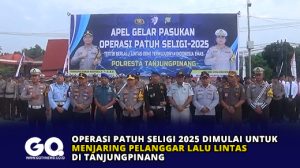 Operasi Patuh Seligi 2025 Dimulai untuk Menjaring Pelanggar Lalu Lintas di Tanjungpinang