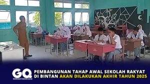 Pembangunan Tahap Awal Sekolah Rakyat di Bintan Akan Dilakukan Akhir Tahun 2025