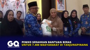 Pemko Serahkan Bantuan Beras untuk 7.400 Masyarakat di Tanjungpinang