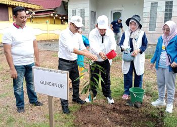 Hijaukan Warisan Budaya, 200 Pohon Buah Ditanam di Pulau Penyengat
