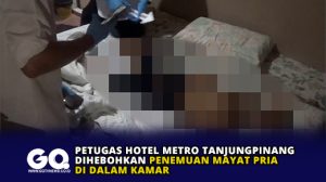 Petugas Hotel Metro Tanjungpinang Dihebohkan Penemuan Mayat Pria di Dalam Kamar