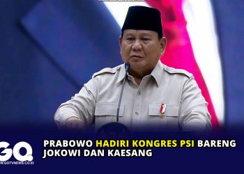 Prabowo Hadiri Kongres PSI Bareng Jokowi dan Kaesang