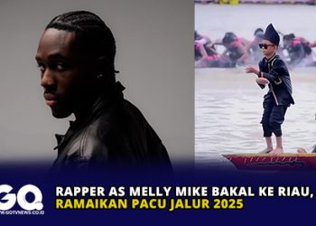 Rapper AS Melly Mike Bakal ke Riau, Ramaikan Pacu Jalur 2025