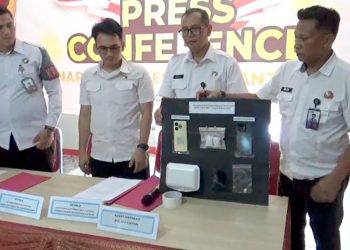 Petugas Lapas Tanjungpinang Temukan Sabu yang Dilempar dari Luar Area Penjara