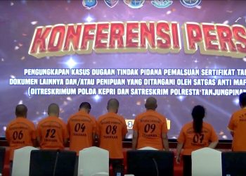 Berkas Belum Lengkap, Penahanan 6 Tersangka Mafia Lahan Dilepaskan