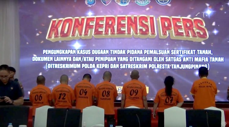 Berkas Belum Lengkap, Penahanan 6 Tersangka Mafia Lahan Dilepaskan