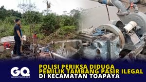 Polisi Periksa Diduga Pemilik Tambang Pasir Ilegal di Toapaya Bintan