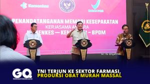 TNI Terjun ke Sektor Farmasi, Produksi Obat Murah Massal