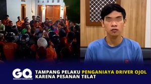 Tampang Pelaku Penganiaya Driver Ojol Karena Pesanan Telat