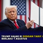 Trump Hajar RI dengan Tarif Impor 32%, Berlaku 1 Agustus