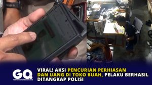 Viral! Aksi Pencurian Perhiasan dan Uang di Toko Buah, Pelaku Berhasil Ditangkap Polisi