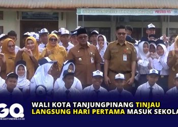 Wali Kota Tanjungpinang Tinjau Langsung Hari Pertama Masuk Sekolah