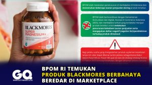 BPOM RI Temukan Produk Blackmores Berbahaya Beredar di Marketplace