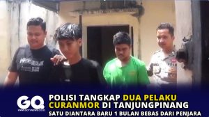 Polisi Tangkap Dua Pelaku Curanmor di Tanjungpinang, Satu Diantara Baru 1 Bulan Bebas dari Penjara