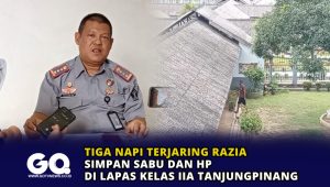 Tiga Napi Terjaring Razia Simpan Sabu dan HP di Lapas Kelas IIA Tanjungpinang