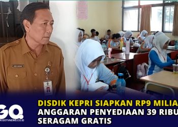 Disdik Kepri Siapkan Rp 9 Miliar Anggaran Penyediaan 39 Ribu Seragam Gratis