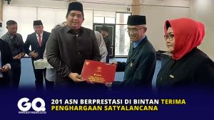201 ASN Berprestasi di Bintan Terima Penghargaan Satyalancana