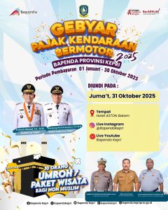 Buruan! Ikuti Gebyar Pajak Kendaraan Bermotor Berhadiah Ibadah Umroh dan Paket Wisata