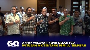 APPKP Wilayah Kepri Gelar FGD Putusan MK Tentang Pemilu Terpisah