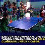 Bangun Kekompakan, DPK Perbarindo Tanjungpinang Bintan Gelar Pekan Olahraga untuk 4 Cabor