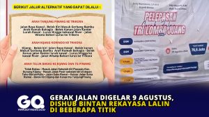 Gerak Jalan Digelar 9 Agustus, Dishub Bintan Rekayasa Lalin di Beberapa Titik