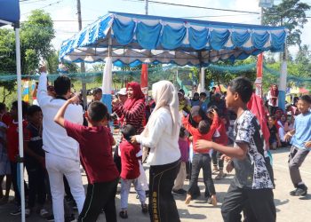 Jalan Santai dan Pesta Rakyat Meriahkan HUT RI ke-80 di Kelurahan Ranai Darat Natuna.