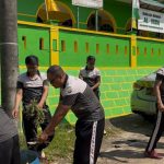 Jumat Curhat, Polsek Tanjungpinang Kota Laksanakan Goro dan Berbagi Sembako