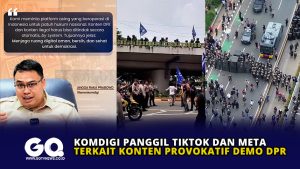 Komdigi Panggil TikTok dan Meta Terkait Konten Provokatif Demo DPR