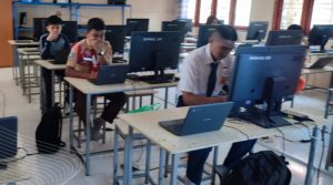 Dua Siswa MTsN Tanjungpinang Ikuti Simulasi OSN Tingkat Provinsi Kepri