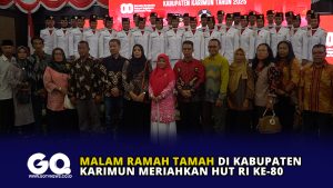 Malam Ramah Tamah di Kabupaten Karimun Meriahkan HUT RI ke-80
