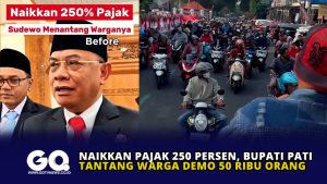 Naikkan Pajak 250 Persen, Bupati Pati Tantang Warga Demo 50 Ribu Orang