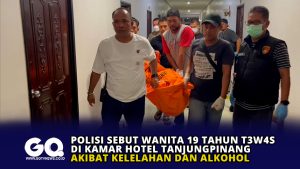 Polisi Sebut Wanita 19 Tahun Tewas di Kamar Hotel Tanjungpinang Akibat Kelelahan dan Alkohol