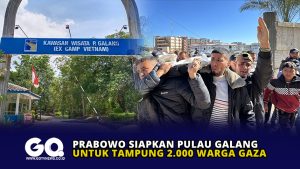 Prabowo Siapkan Pulau Galang Untuk Tampung 2.000 Warga Gaza