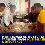 Puluhan Warga Binaan Lapas Tanjungpinang Ikuti Pelatihan Membuat Kue
