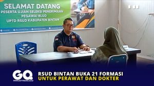 RSUD Bintan Buka 21 Formasi untuk Perawatan dan Dokter