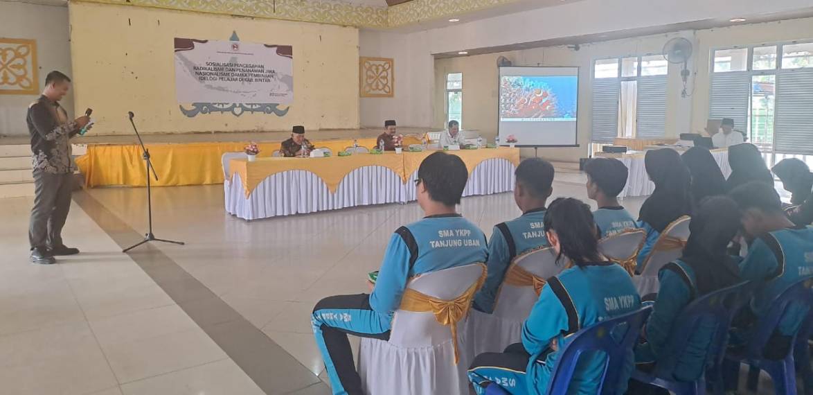 Ratusan Pelajar di Bintan Dibekali Ideologi dan Nasionalisme untuk Cegah Radikalisme.