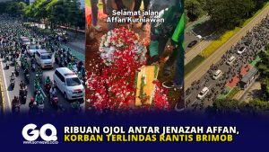 Ribuan Ojol Antar Jenazah Affan, Korban Terlindas Rantis Brimob