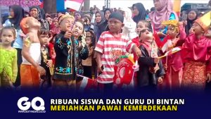Ribuan Siswa dan Guru di Bintan Meriahkan Pawai Kemerdekaan