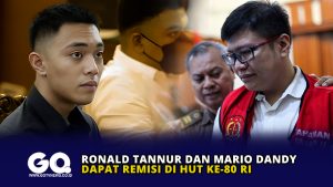 Ronald Tannur dan Mario Dandy Dapat Remisi di HUT ke-80 RI