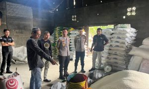 Satreskrim Polres Hulu Sungai Tengah Bongkar Sindikat Pengoblosan Beras