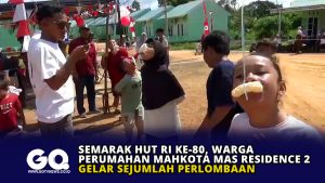 Semarak HUT RI ke-80, Warga Perumahan Mahkota Mas Residence 2 Gelar Sejumlah Perlombaan