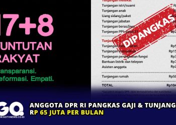 Anggota DPR RI Pangkas Gaji & Tunjangan Rp 65 Juta per Bulan