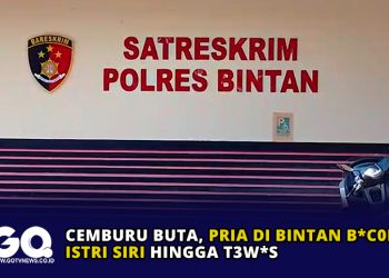 Cemburu Buta, Pria di Bintan Bacok Istri Sirih Hingga Tewas