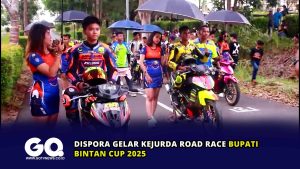 Dispora Gelar Kejurda Road Race Bupati Bintan Cup 2025