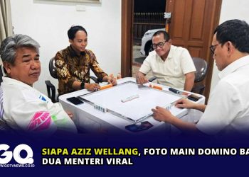 Siapa Aziz Wellang, Foto Main Domino Bareng Dua Menteri Viral
