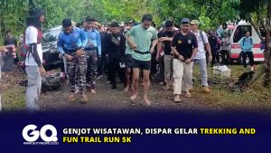 Genjot Wisatawan, Dispar Gelar Trekking and Fun Trail Run 5K